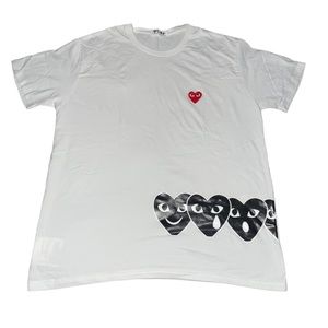Comme des garçon Multi heart shirt